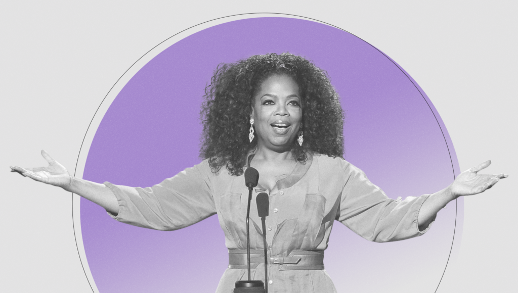 Oprah Winfrey, an example of a successful person who struggled.