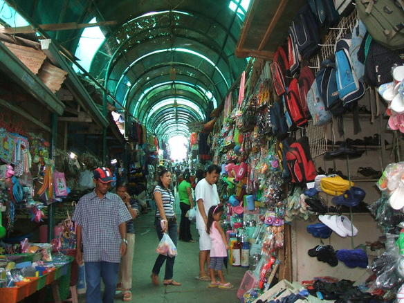 Public market in downtown Masbate City, in Masbate province.jpg
