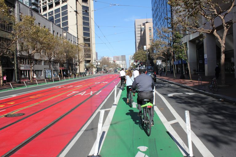 San Francisco bike lane Market Street.jpg